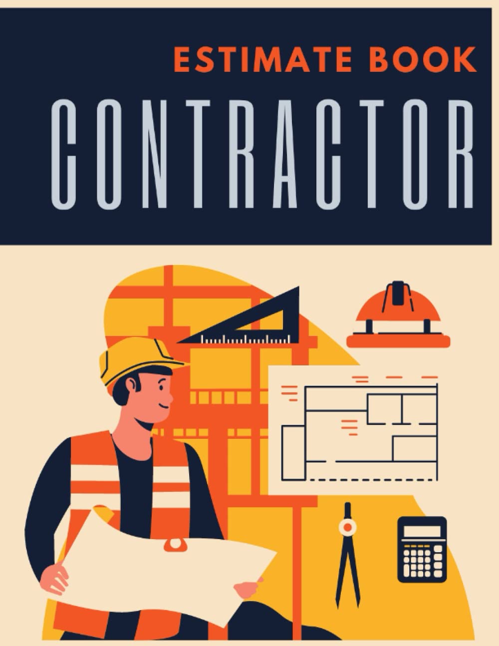 ler totalmente Estimate Book Contractor: Contractor Notebook Organizer, Logbook to Record Client Details, Job Estimate Quote Record Book