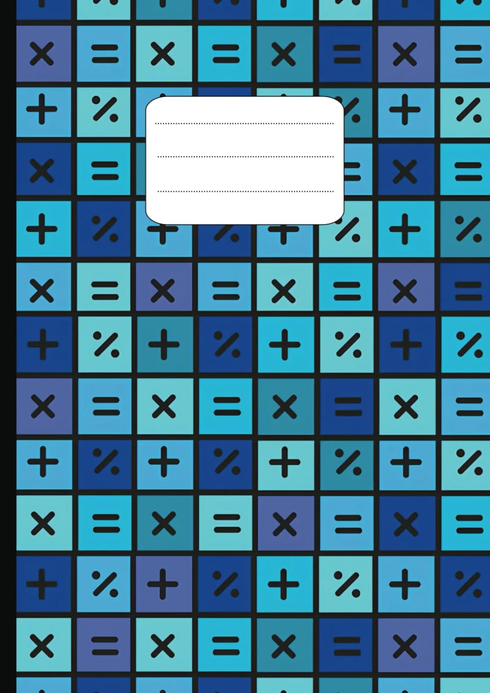 ler totalmente A4 Math Jotter | 110 Pages | 7mm Square Ruled | 7mm Graph Paper: Squared Paper | Math Exercise Book | Math Notebook | Blue Square Cover