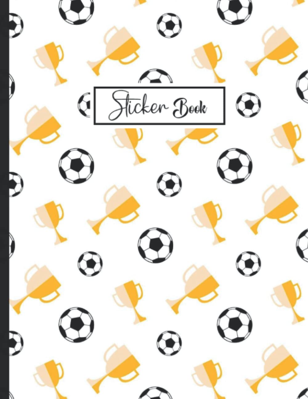 Sticker Book: Blank Sticker Collection Book for Girls with Football. baixar livro de graça