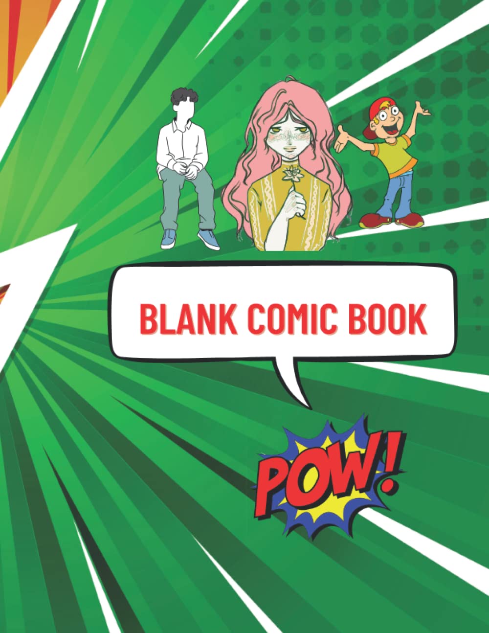 ler totalmente Blank Comic Book