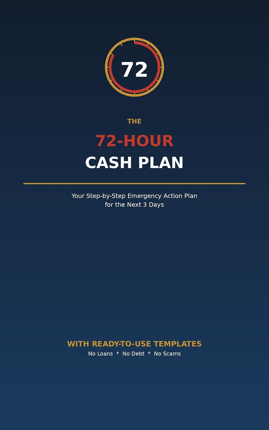 ler totalmente The 72-Hour Cash Plan: Your Step-by-Step Emergency Action Plan for the Next 3 Days — With Ready-to-Use Templates (English Edition)