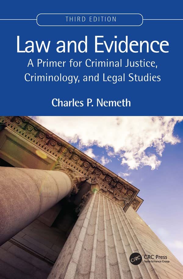 Law and Evidence: A Primer for Criminal Justice, Criminology, and Legal Studies (English Edition) baixar o livro de graça