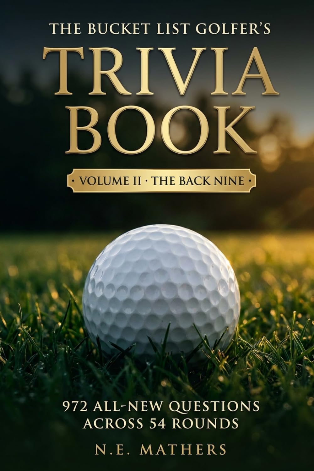 The Bucket List Golfer's Trivia Book: The Back Nine: 972 New Questions on Legendary Courses, the Ryder Cup, Golf's Greatest Champions & the Stories Behind the Game (Volume II) baixar o livro de graça