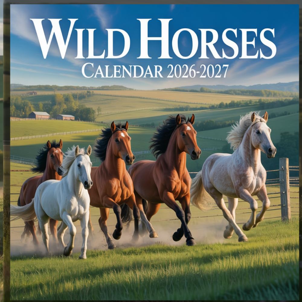 Wild Horses calendar 2026 2027: A Majestic Photographic Celebration of Untamed Horses, Open Horizons, Powerful Freedom, and the Breathtaking Beauty of the Wild baixar o livro de graça