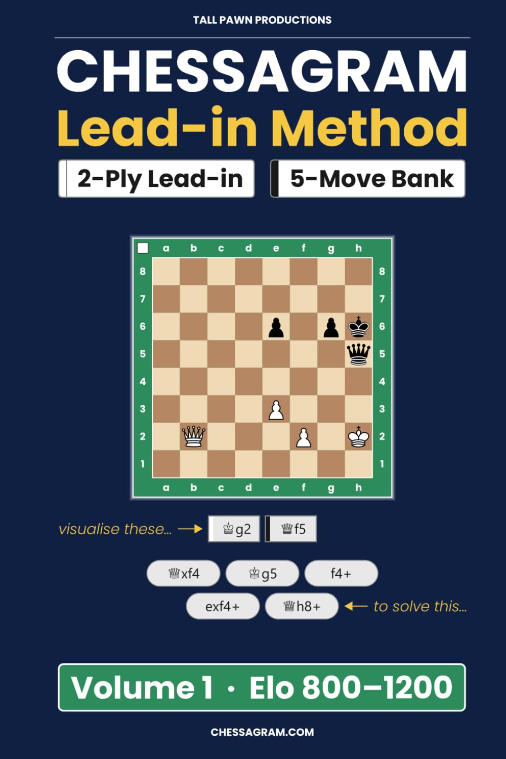 capítulo por capítulo baixar Chessagram Lead-in Method - Volume 1: Move Bank (Chessagram Lead-in Method - Move Bank - 5-Moves - White to Play)