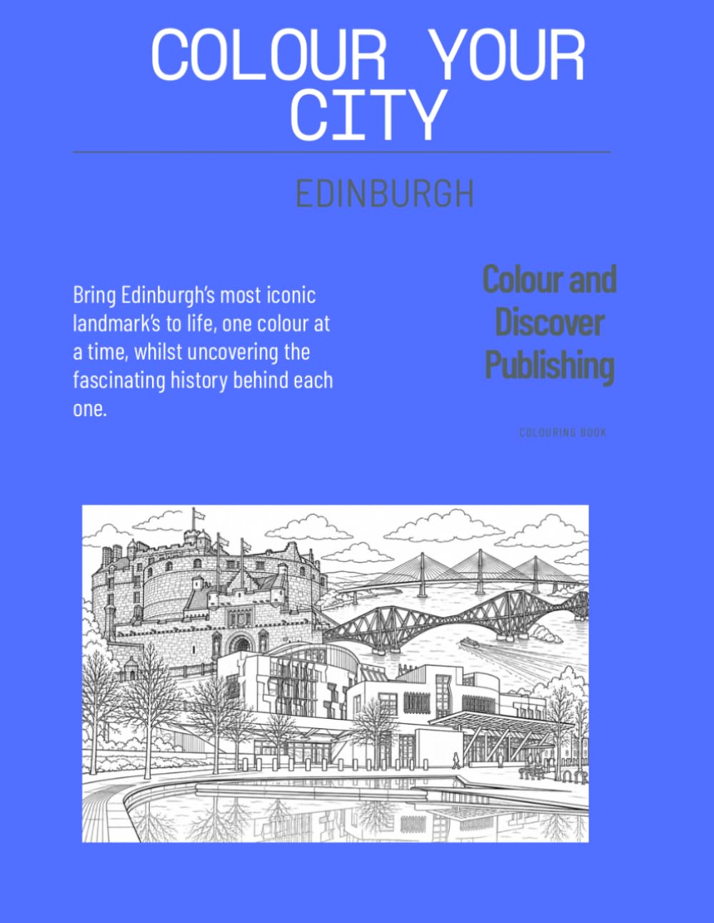 capítulo por capítulo baixar Colour your City - Edinburgh: Edinburgh educational colouring book