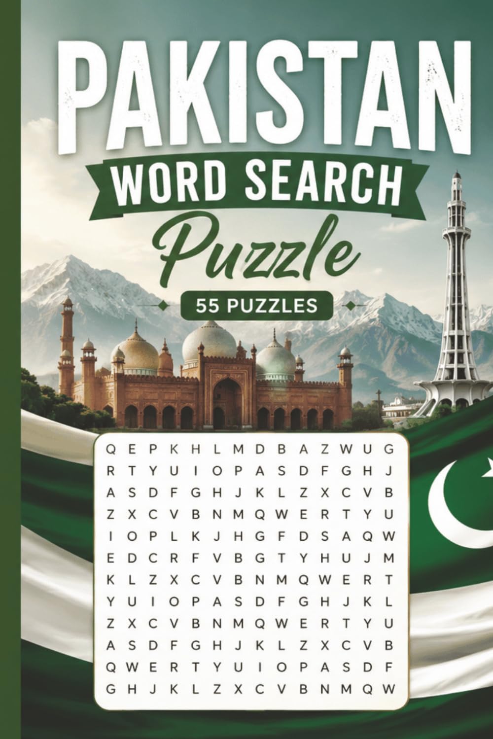 Pakistan Word Search Puzzle: 55 Puzzles Word Search about Pakistan and More | 6x9 inches, 110 pages | Gift for Pakistan & Countries Lover baixar o livro de graça