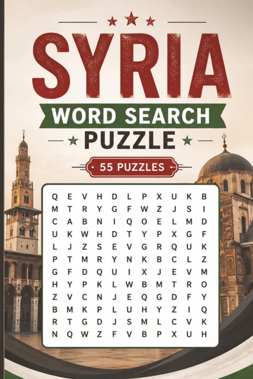 Syria Word Search Puzzle: 55 Puzzles Word Search about Syria and More | 6x9 inches, 110 pages | Gift for Syria & Countries Lover baixar livro de graça