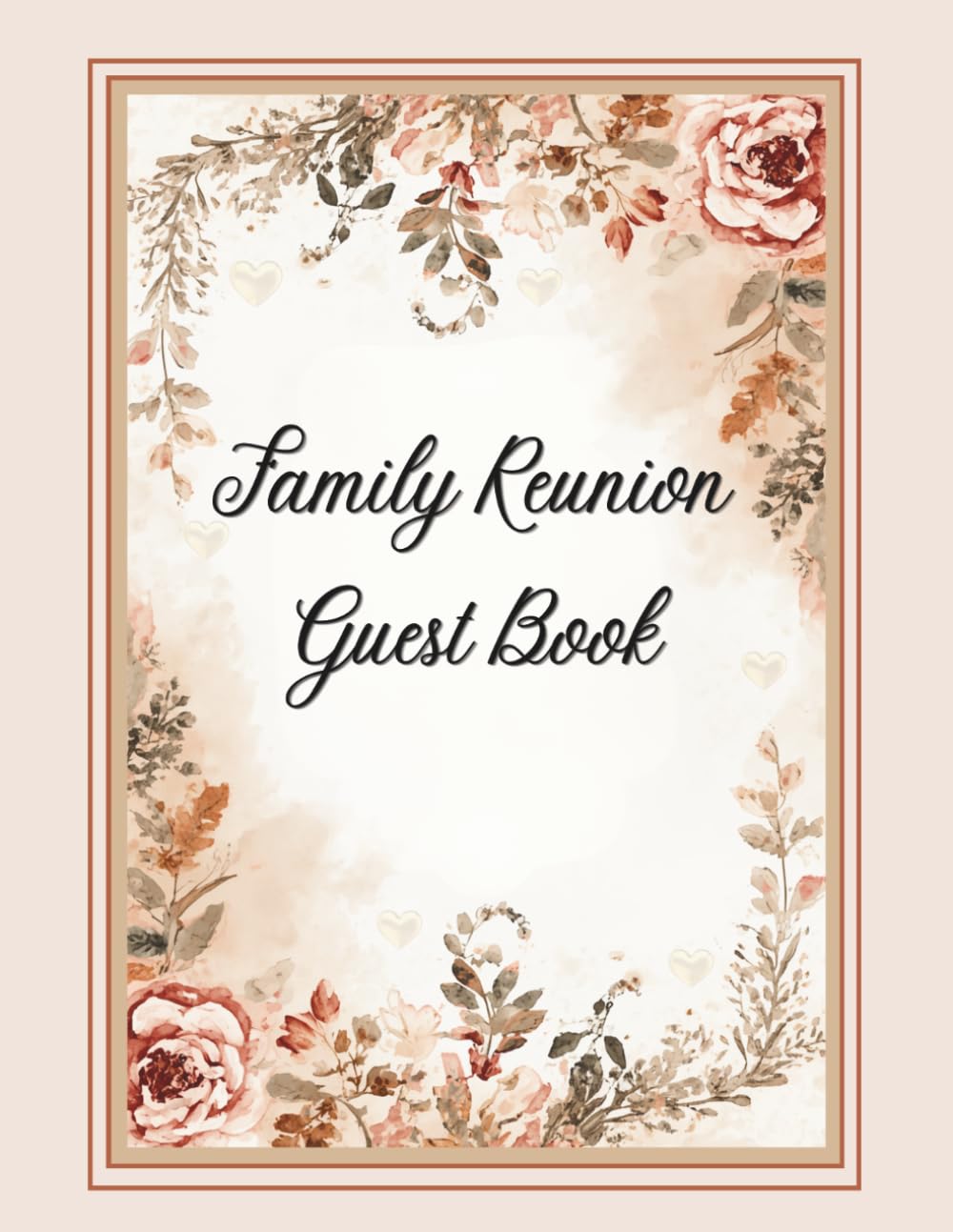 Family Reunion Guest Book: A nice keepsake of Family Reunion Party, Favors Decorations, Sign in the Guest Book Gathering Decorations with Pen baixar o livro de graça