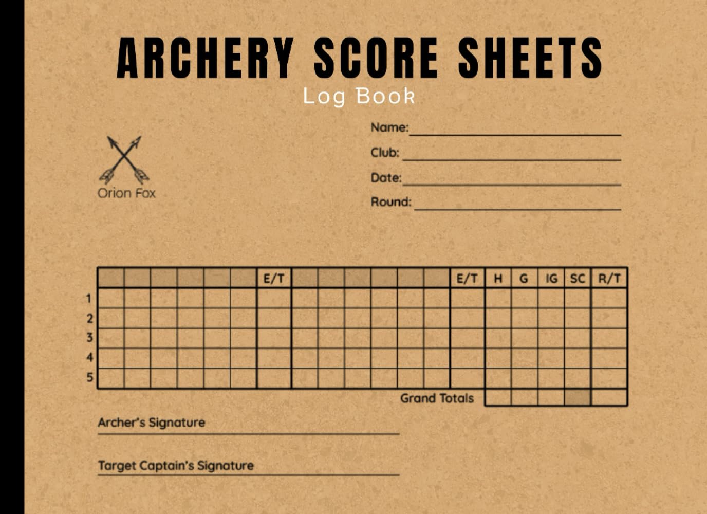 ler totalmente Archery Score Sheets Log Book: A Dedicated Journal Designed for Archery Enthusiasts and Competitors