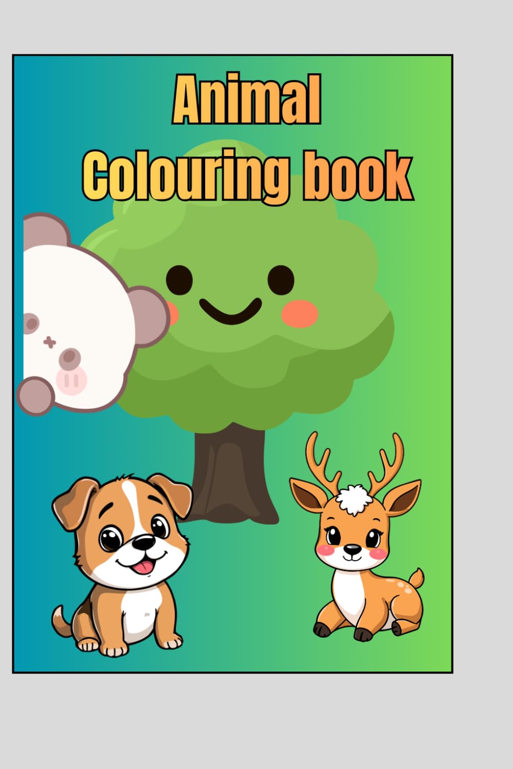 capítulo por capítulo baixar Cute Animals Coloring Book for Kids Ages 3-7: 21 Fun and Easy Coloring Pages with Adorable Jungle Animals, Safari Friends and Cute Animal Adventures