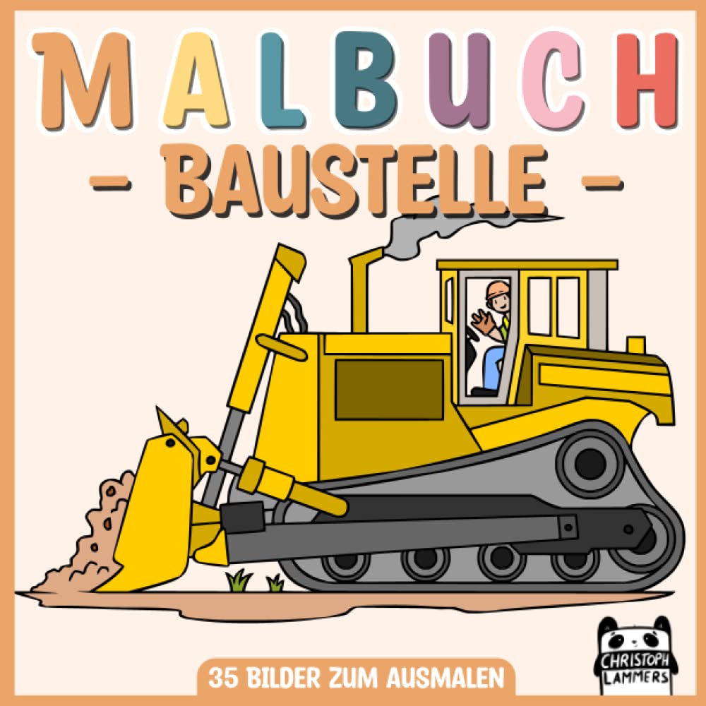 Malbuch Baustelle: Tolles Malbuch für Kinder mit Baumaschinen und Bauarbeitern (ab 4 Jahren) (German Edition) baixar livro de graça