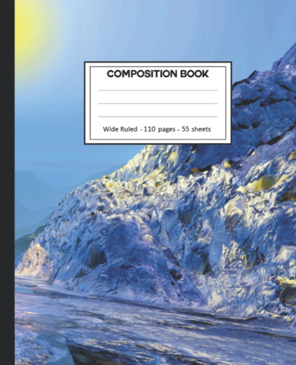 ler totalmente Composition Notebook: Wide Ruled: 110+ Lined Pages Writing Journal: universe Theme