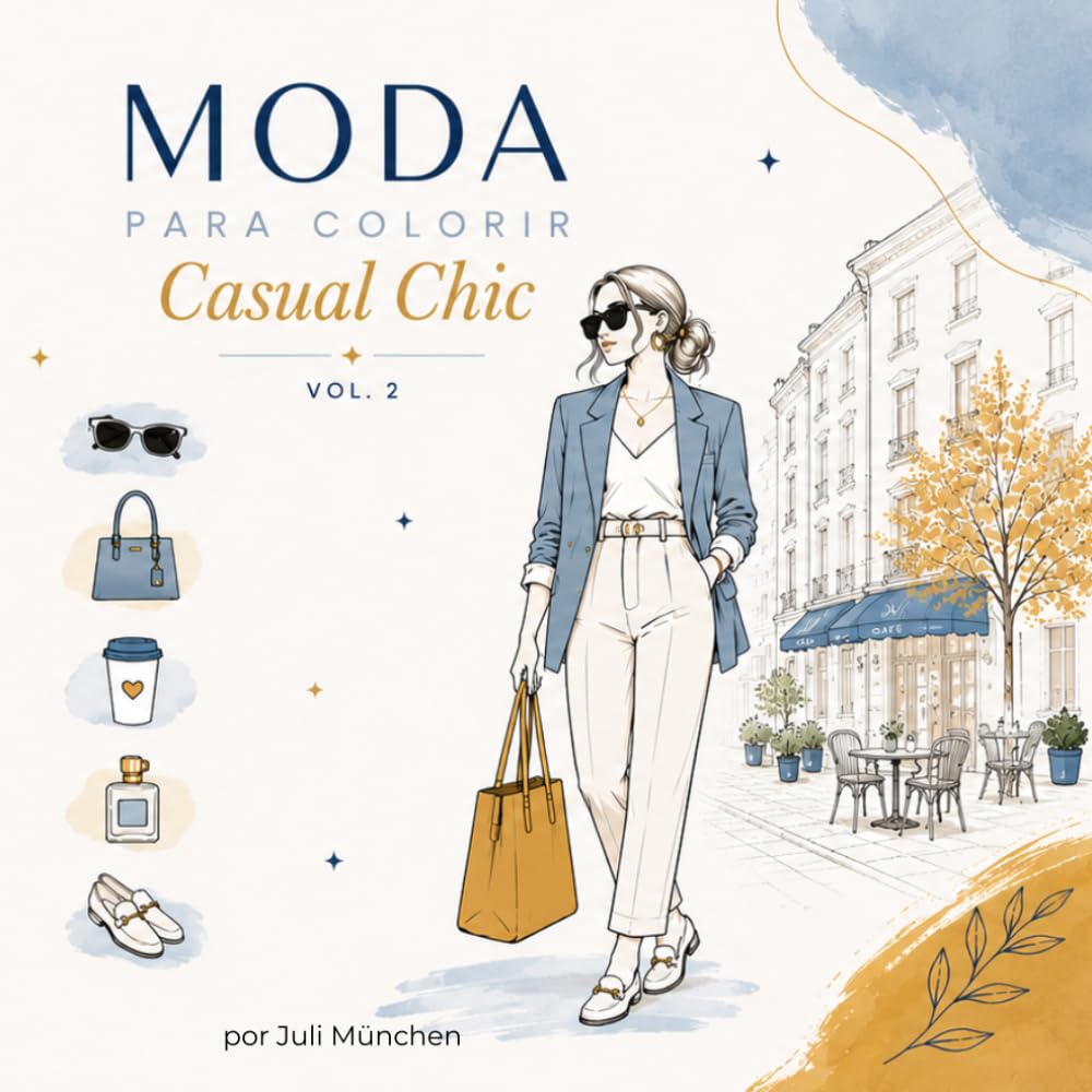 Moda para Colorir: Casual Chic volume 2 (Portuguese Edition) baixar livro de graça