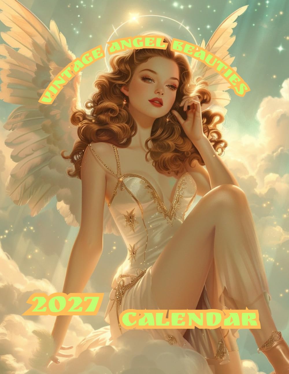 VINTAGE ANGEL BEAUTIES 2027 CALENDAR