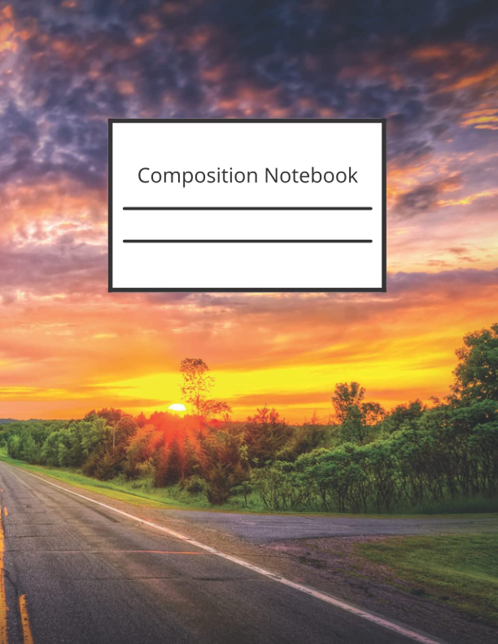 ler totalmente Composition Notebook: Wide Ruled Lined Paper Notebook Journal: Nature Composition Notebook: 8.5 x 11: 160 pages