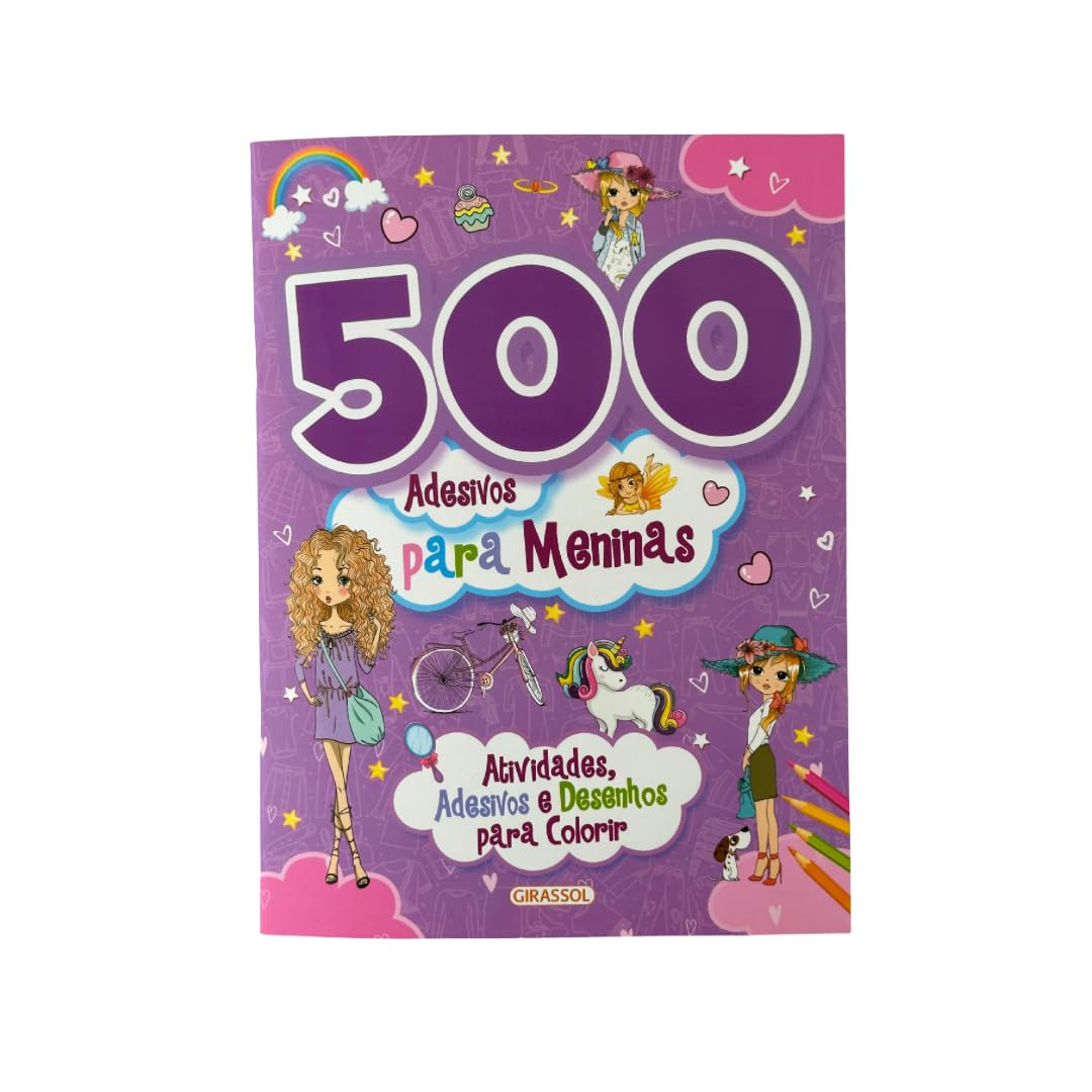 500 Adesivos para meninas - Roxa baixar livro de graça