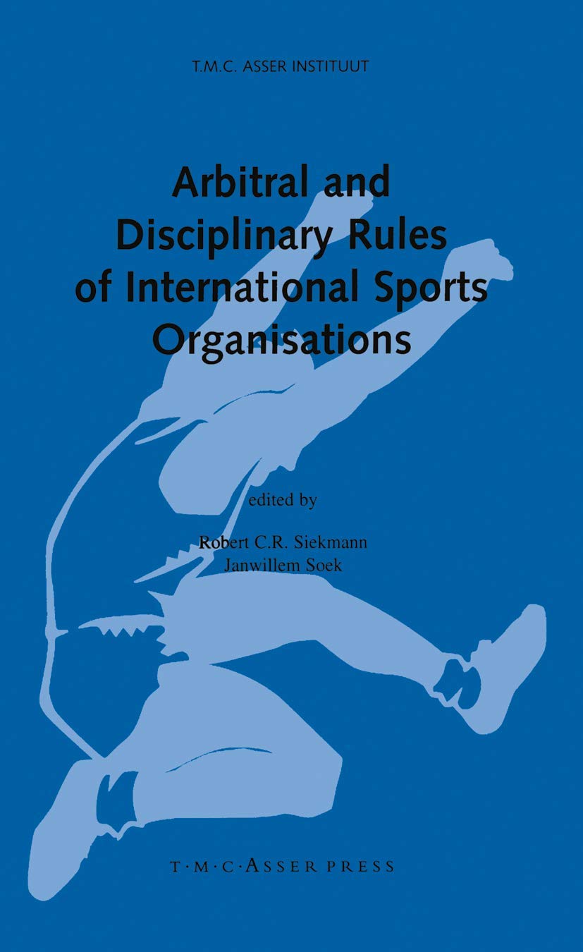 capítulo por capítulo baixar Arbitral and Disciplinary Rules of International Sports Organisations