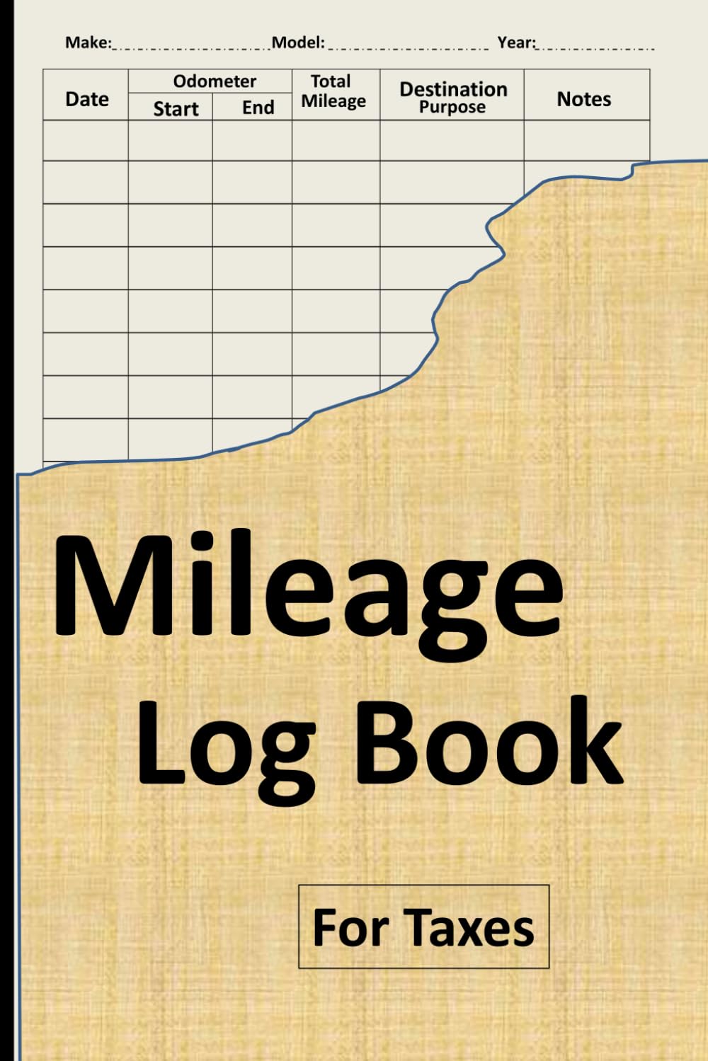 Mileage Log Book For Taxes: Daily log book to track mileage for small business owners baixar o livro de graça