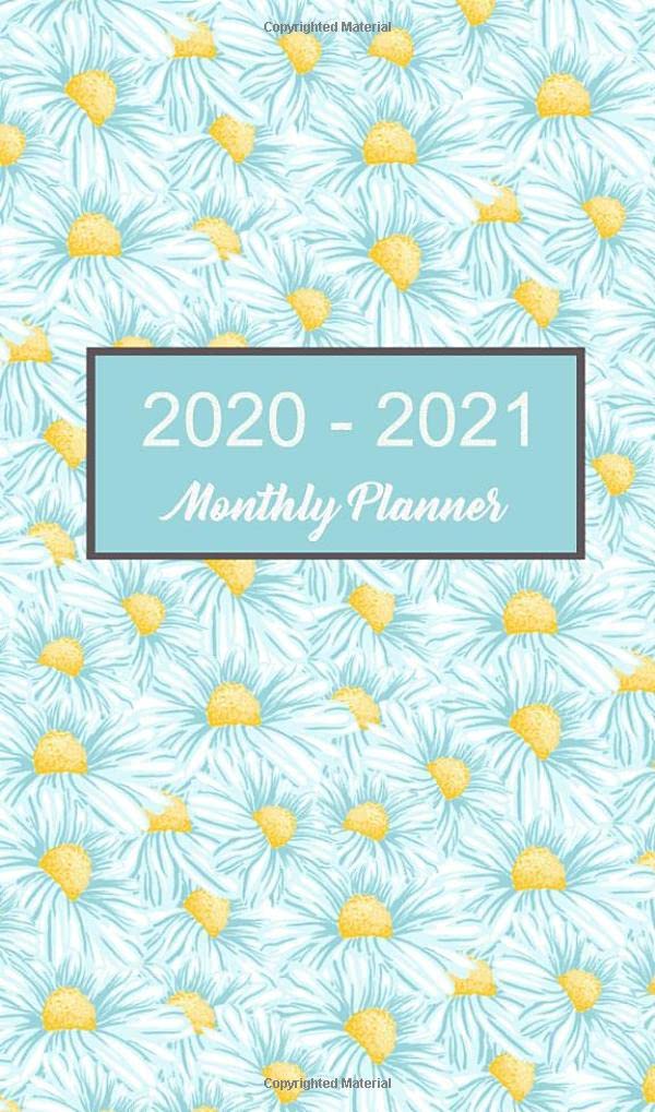 2020-2021 Monthly Planner: Chamomile Daisy Pocket Size Calendar baixar livro de graça