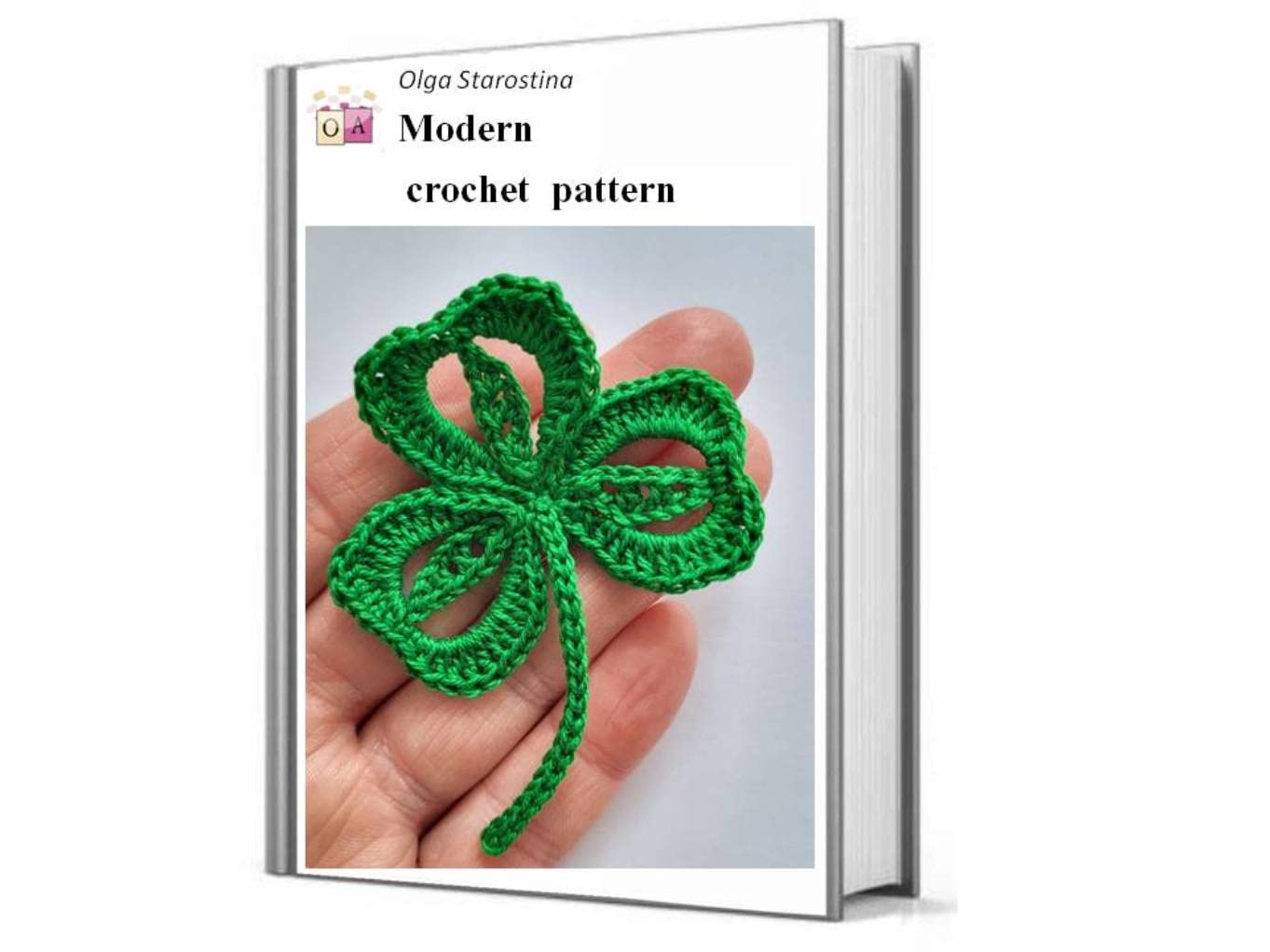 Shamrock crochet pattern (Modern Irish Crochet Lace Pattern) (English Edition) baixar livro de graça