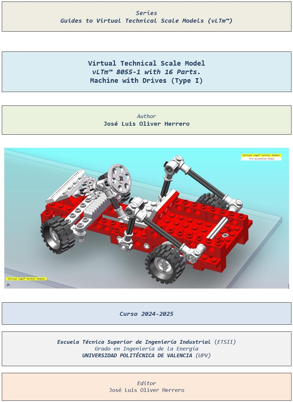 ler totalmente Virtual Technical Scale Model vLTm™ 8055-1 with 16 Parts. Machine with Drives (Type I) (Guides to Virtual Technical Scale Models (vLTm™) Book 1050) (English Edition)