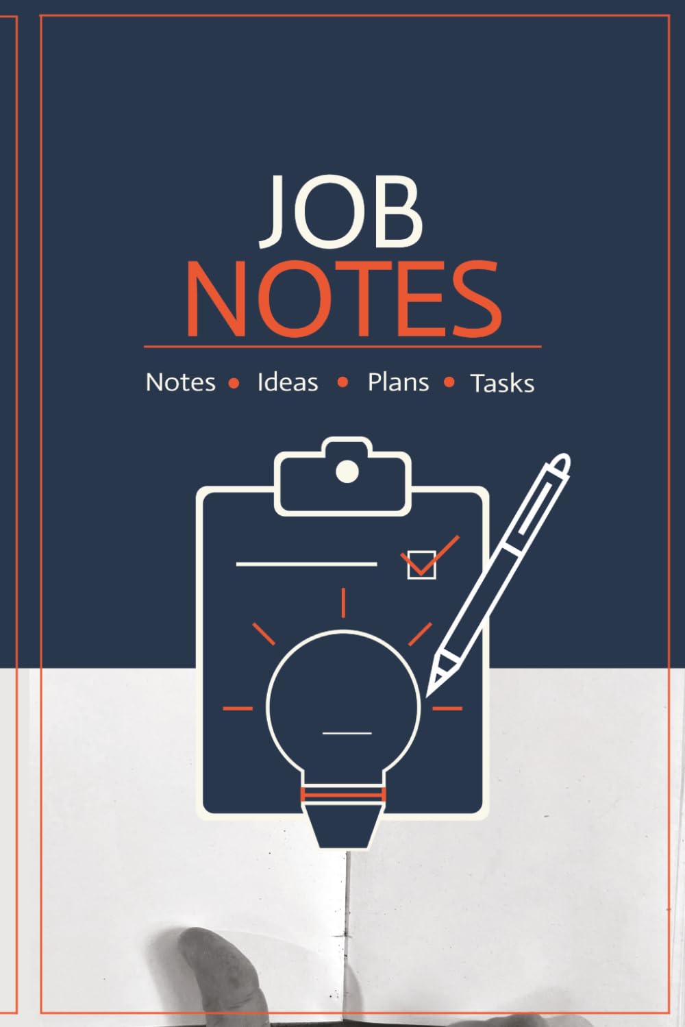 Job Notes Notebook: Weekly Job Log with Daily Sections for Every Day, Plus General Notes