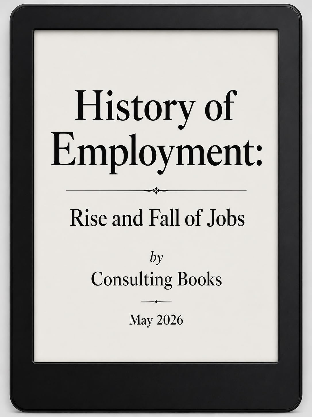 ler totalmente History of Employment: Rise and Fall of Jobs (English Edition)
