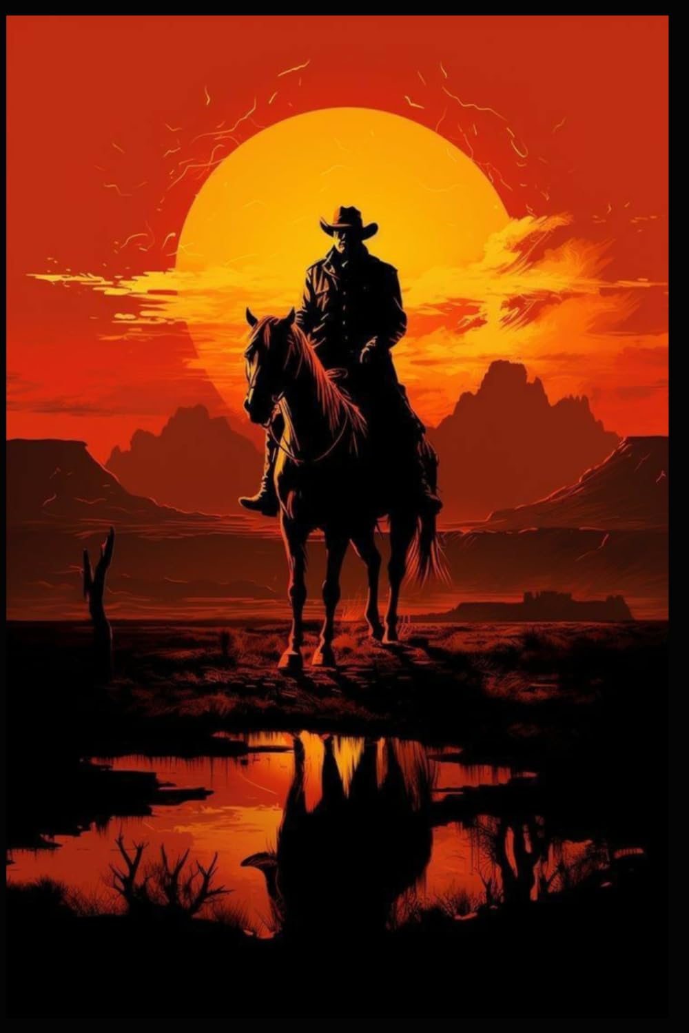 Riders of the Ember Horizon: Western Frontier Scenes of Solitude, Grit and Open Country baixar o livro de graça