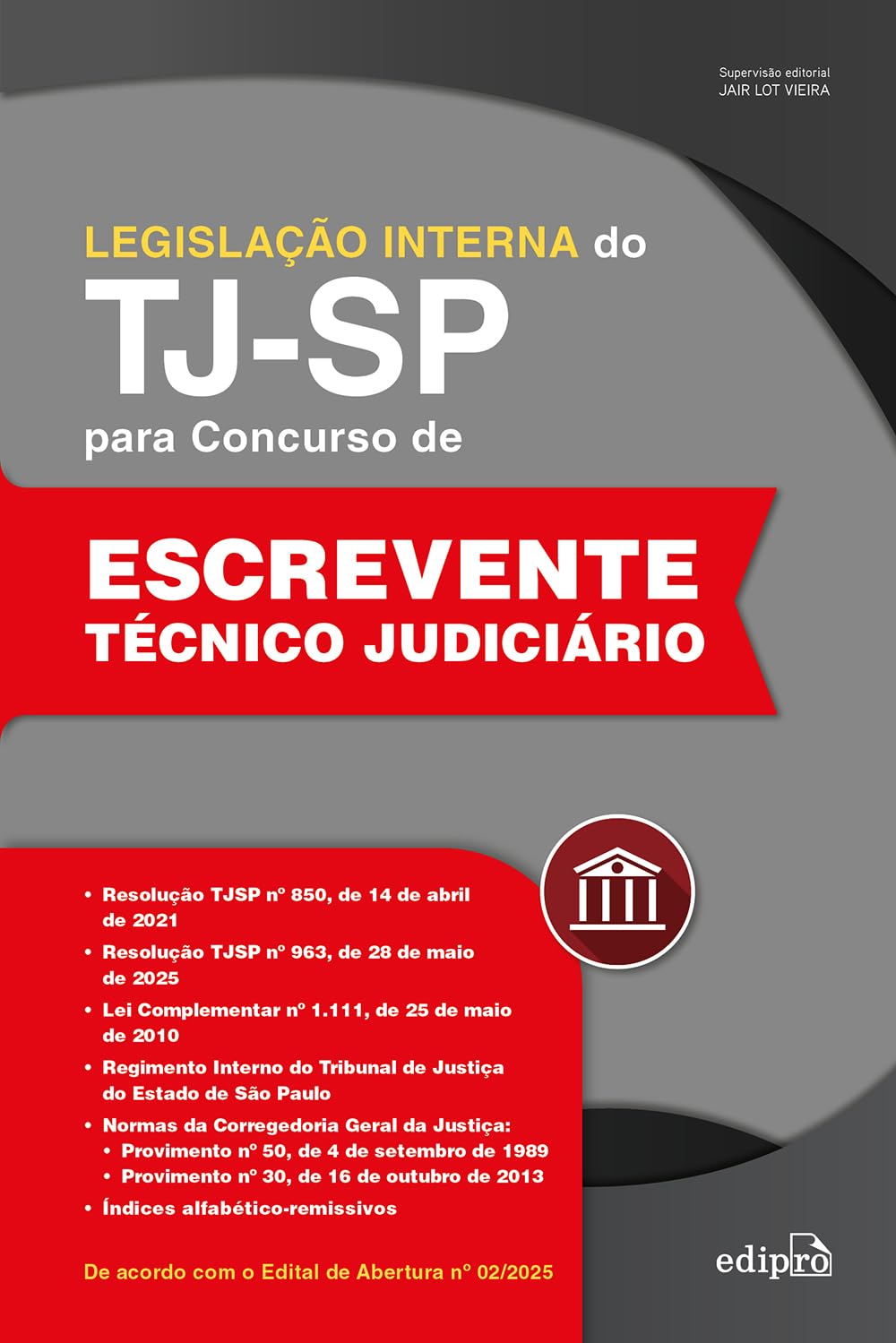 Legislação Interna do TJSP para Concurso de Escrevente baixar o livro de graça