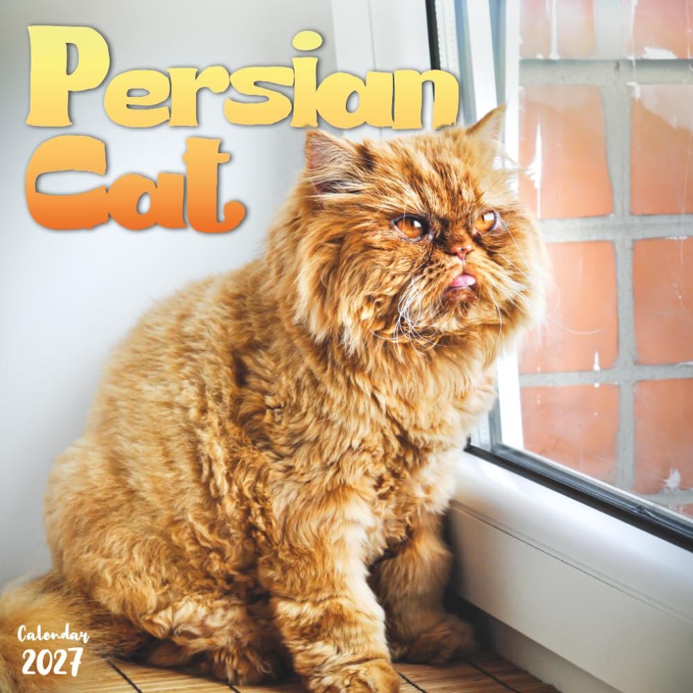 ler totalmente Persian Cat 2027 Calendar: 12 Months of Longhair Felines