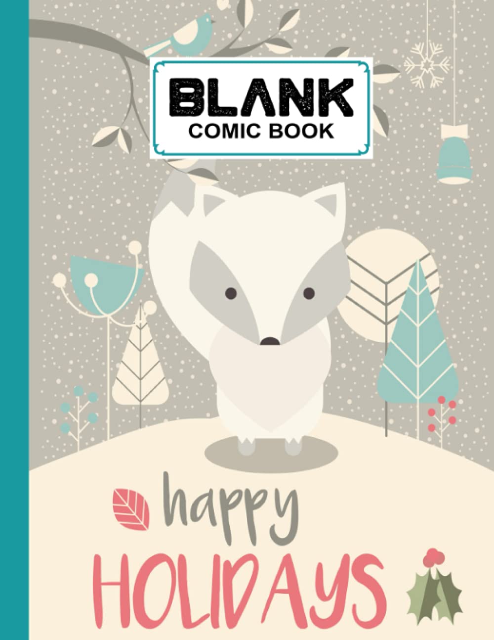 ler totalmente Blank Comic Book: Cute Fox Cover, Draw Your Own Comics - 120 Pages of Fun and Unique Templates - A Large 8.5" x 11" Notebook by Vanessa Steiner