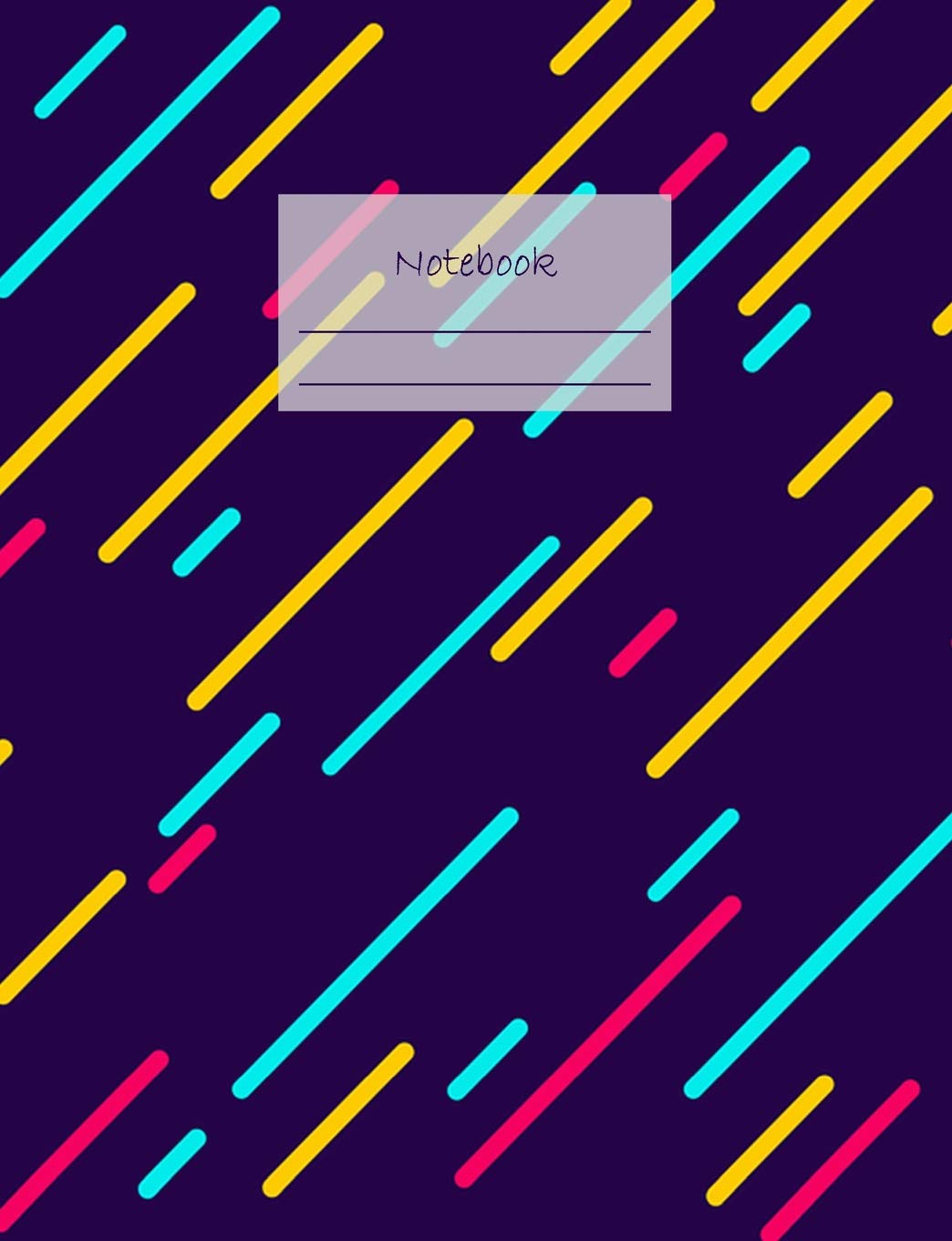 ler totalmente Notebook: Composition Notebook. College Ruled with Soft Matte Cover. 120 Pages. Perfect for School Notes, Ideal as a Journal or a Diary. 9.69 X 7.44.... Idea. (Lines Bright Colors Purple Cover).