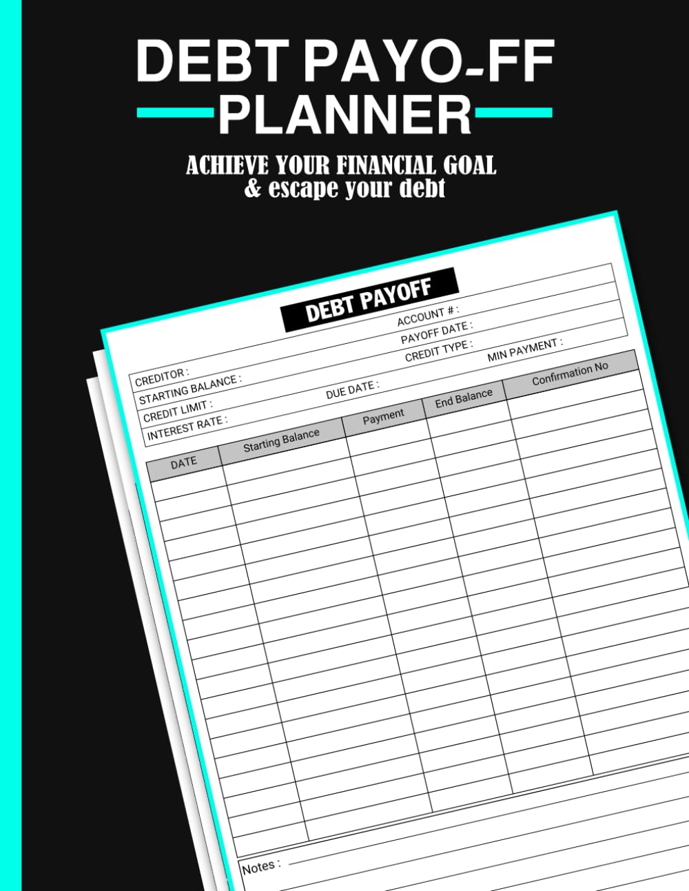 Debt Payoff Planner: Streamline Your Finances A Logbook for Credit Card and Debt Tracking baixar livro de graça