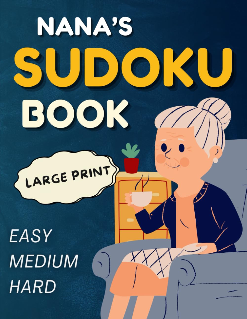 capítulo por capítulo baixar Nana's Sudoku Book - 300 Easy to Hard Puzzles: Large Print Puzzle Book for Seniors