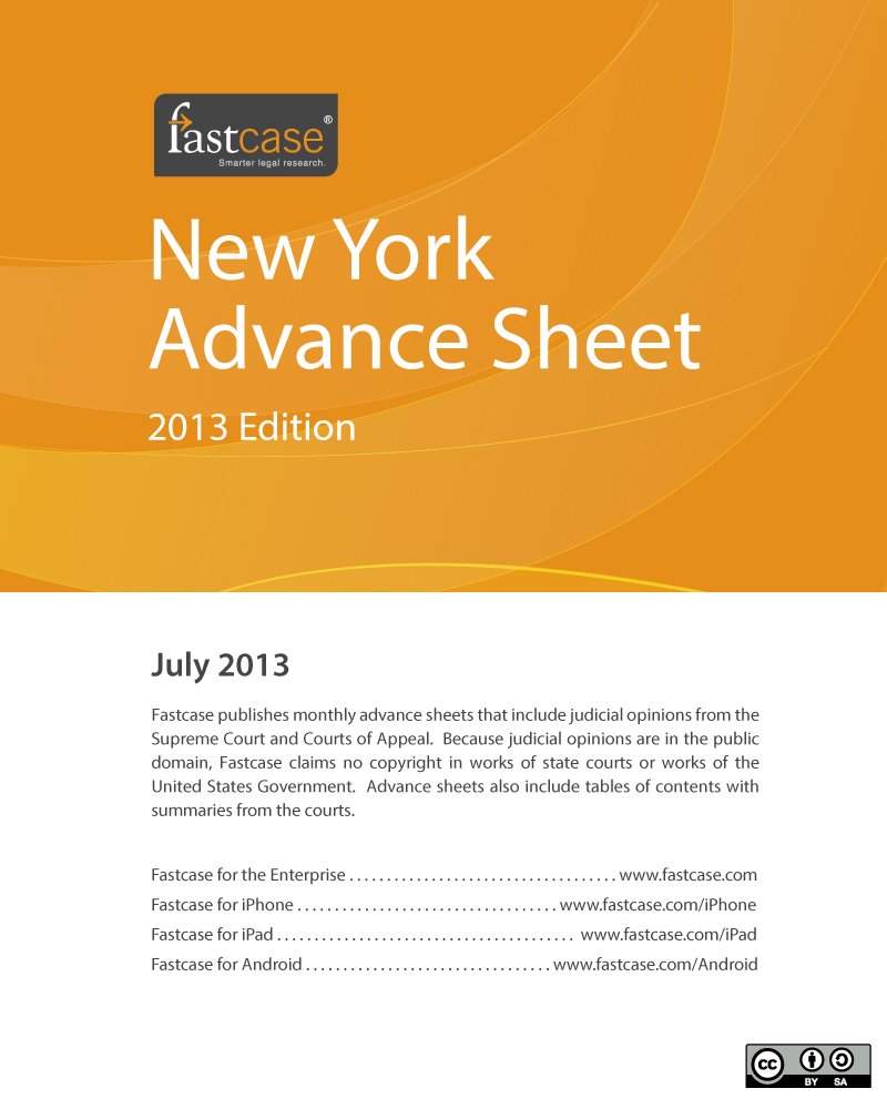 New York Advance Sheet July 2013 (English Edition) baixar livro de graça