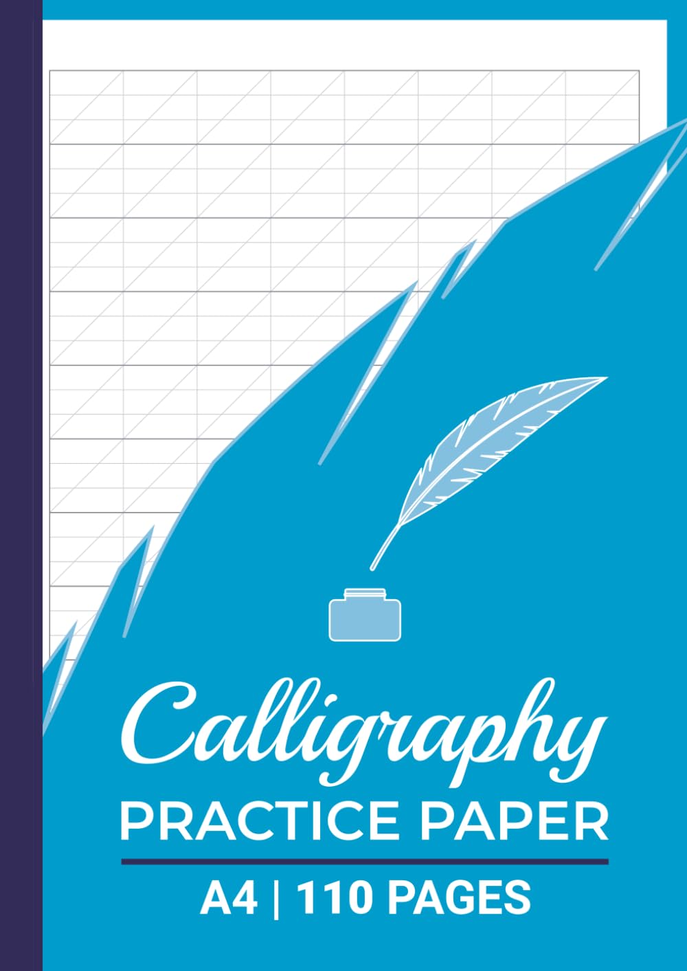 Calligraphy Practice Paper Book A4: Calligraphy Writing Practice Workbook, For Beginners, 110 Pages baixar o livro de graça