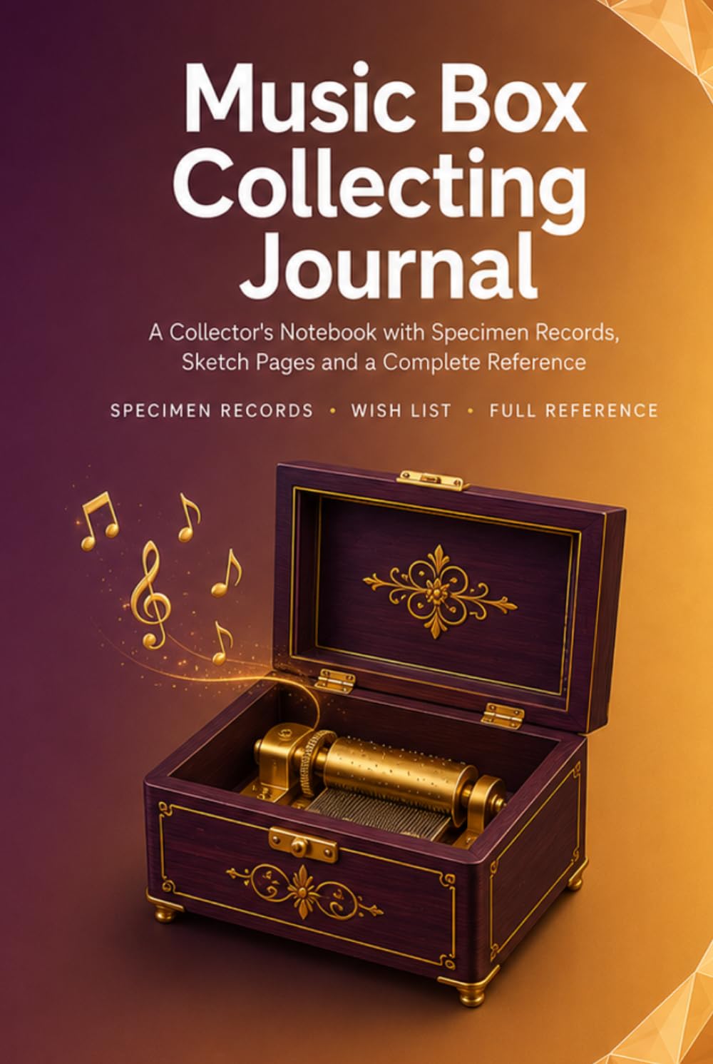 Music Box Collecting Journal: A Collector's Notebook with 86 Music Box Records, Sketch Pages, Wish List and Complete Reference | Hardcover baixar o livro de graça