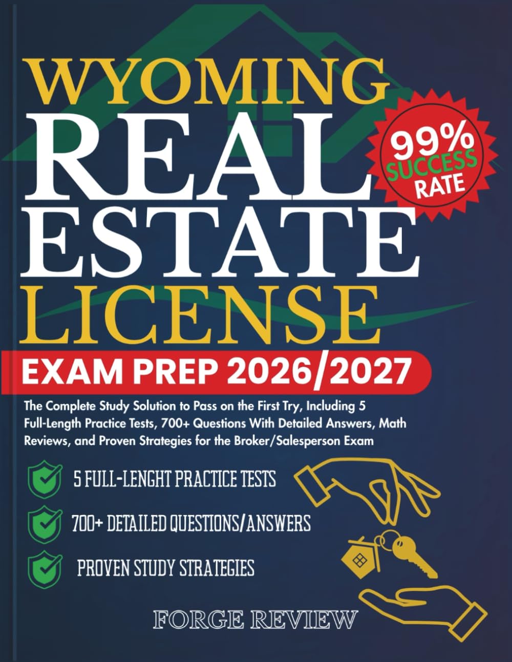 WYOMING Real Estate License Exam Prep 2026/2027: The Complete Study Solution to Pass on the First Try, Including 5 Full-Length Practice Tests, 700+... Strategies for the Broker/Salesperson Exam baixar o livro de graça