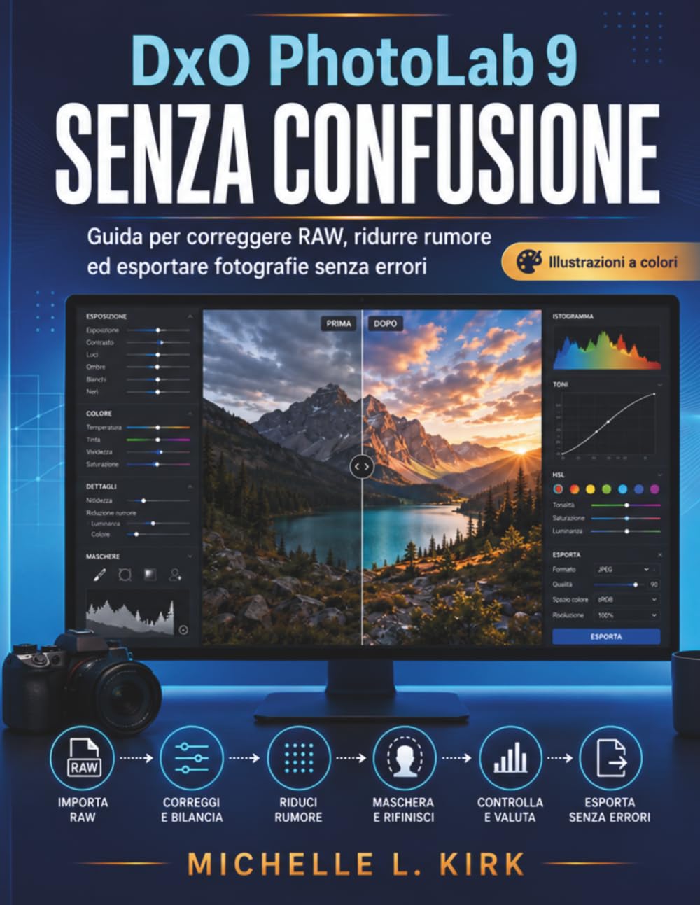 capítulo por capítulo baixar DxO PhotoLab 9 SENZA CONFUSIONE: Guida per correggere RAW, ridurre rumore ed esportare fotografie senza errori