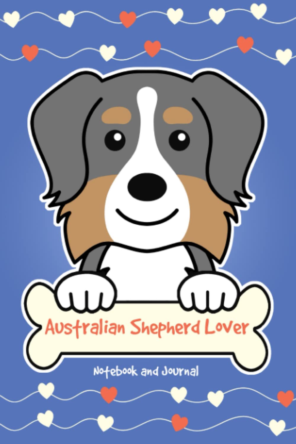 ler totalmente Australian Shepherd Lover Notebook and Journal: 120-Page Lined Notebook for Writing and Journaling (6 x 9)