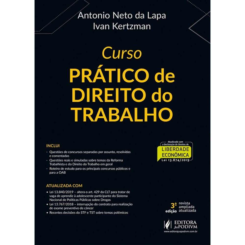 ler totalmente Curso Prático de Direito do Trabalho