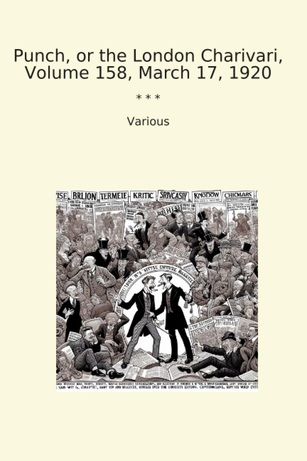 ler totalmente Punch, or the London Charivari, Volume 158, March 17, 1920 (Classic Books)