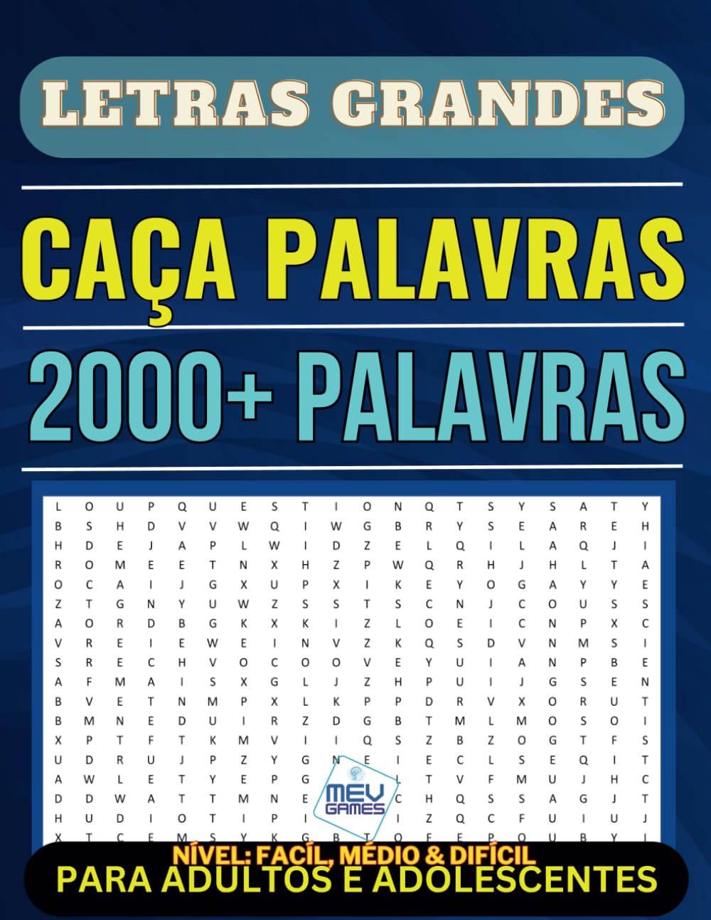 capítulo por capítulo baixar Caça Palavras: Portuguese Puzzle Game – Letras Grandes | Livro em português com 100 Jogos & + de 2000 palavras | MEV Games (Portuguese Edition)