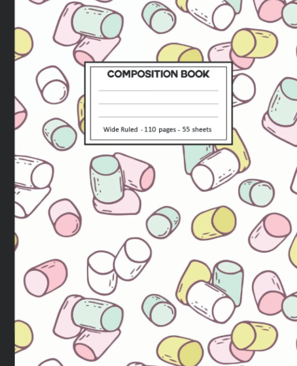 Composition Notebook: Composition Notebook with Marshmallow for School. baixar livro de graça