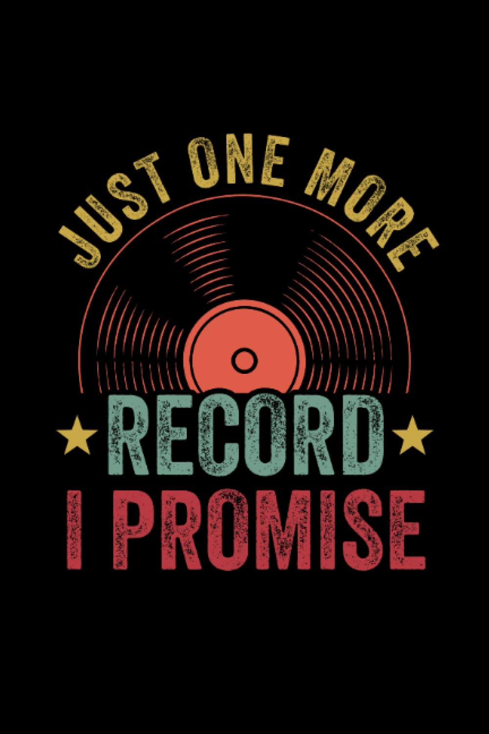 ler totalmente Funny One More Vinyl Record Journal: College Ruled Lined Paper, 120 pages, 6 x 9