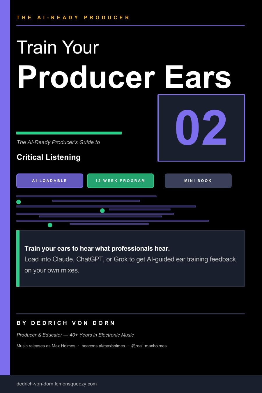 How to Train Your Producer Ears: The AI-Ready Producer's Guide to Critical Listening (How to Make EDM: The AI-Ready Producer's Guide Book 2) (English Edition)