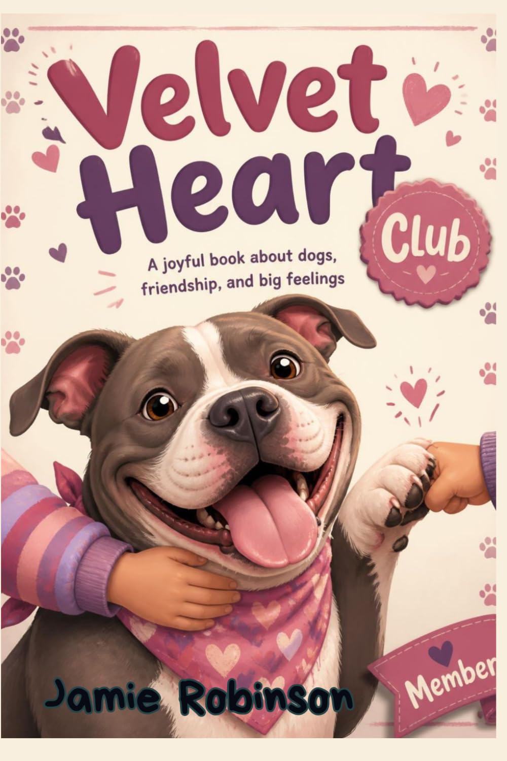 ler totalmente Velvet Heart Club: A Joyful Book About Dogs, Friendship and Big Feelings (Purposeful Play Dynamics)