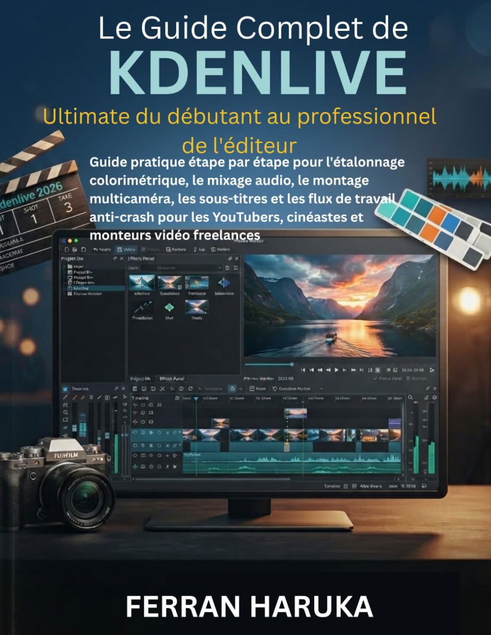 capítulo por capítulo baixar Le Guide Complet de KDENLIVE Ultimate du débutant au professionnel de l'éditeur: Guide pratique étape par étape pour l'étalonnage colorimétrique, le... pour les YouTubers (French Edition)