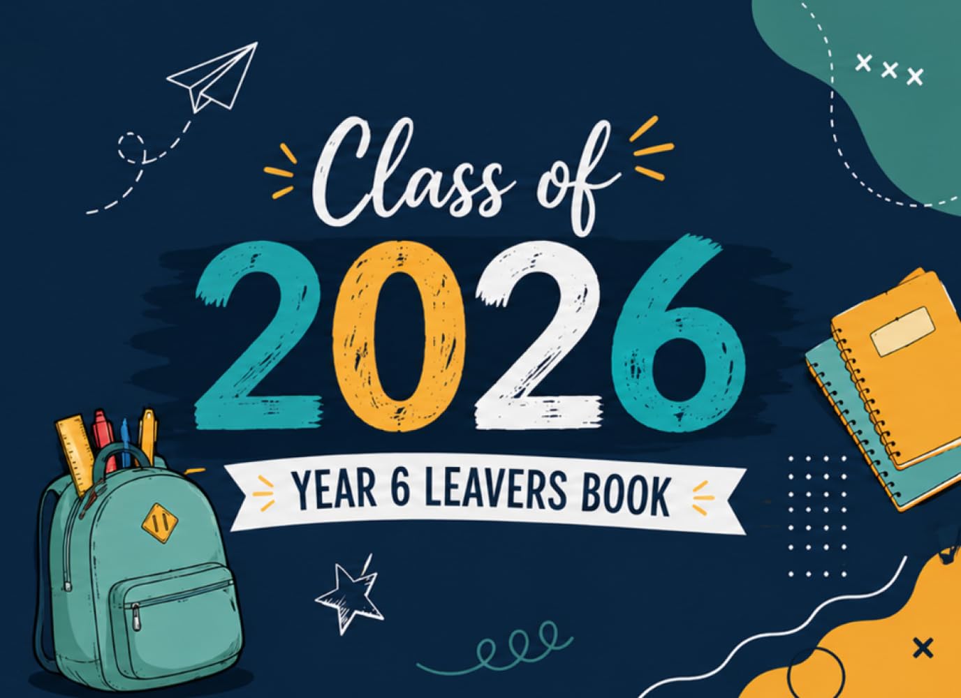 ler totalmente Year 6 Leavers Book: A Fun Autograph and Memory Book for Friends, Classmates and Teachers